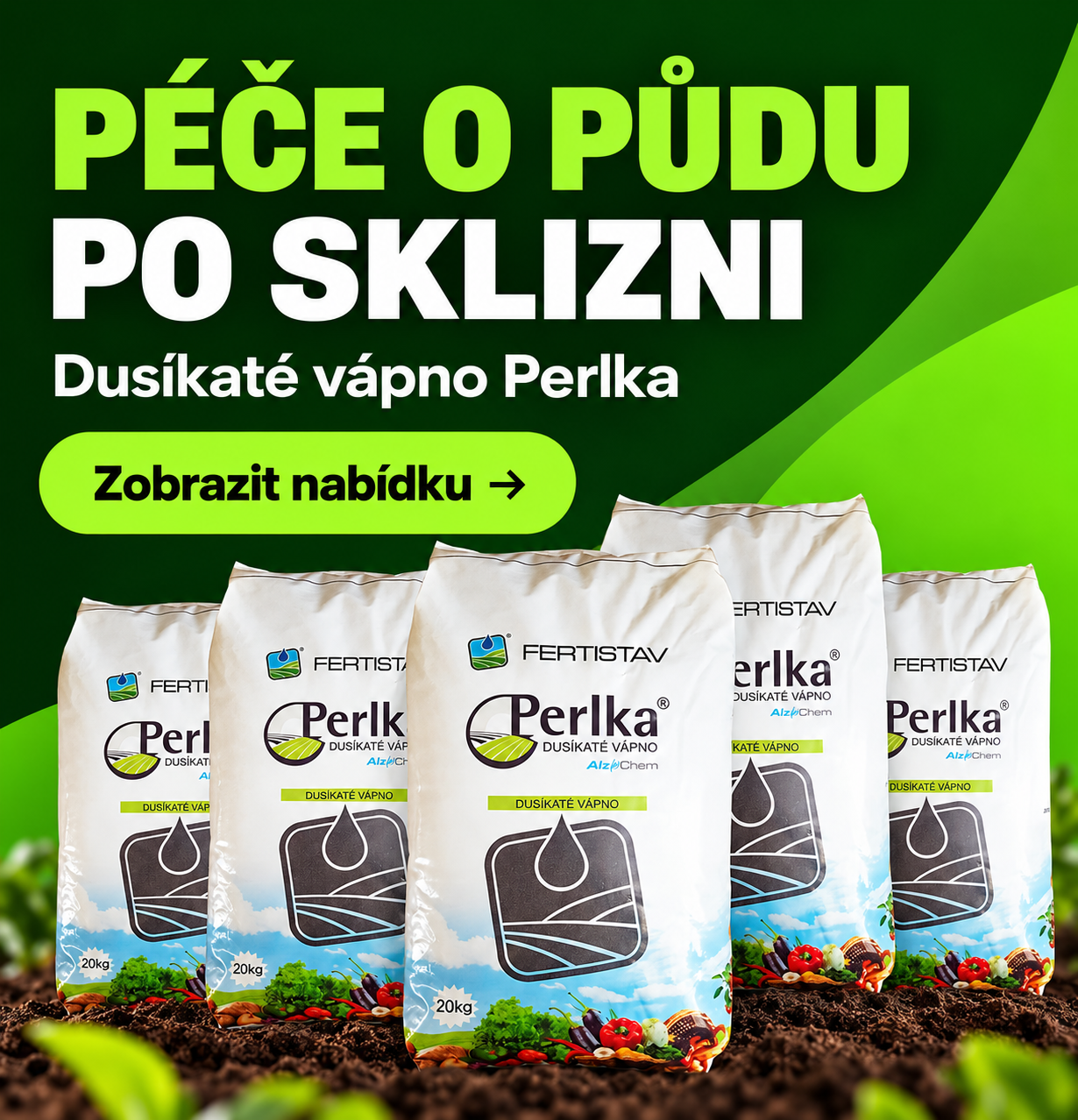 Balení Perlky pro větší plochu