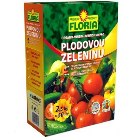 FLORIA hnojivo pro plodovou zeleninu 2,5kg