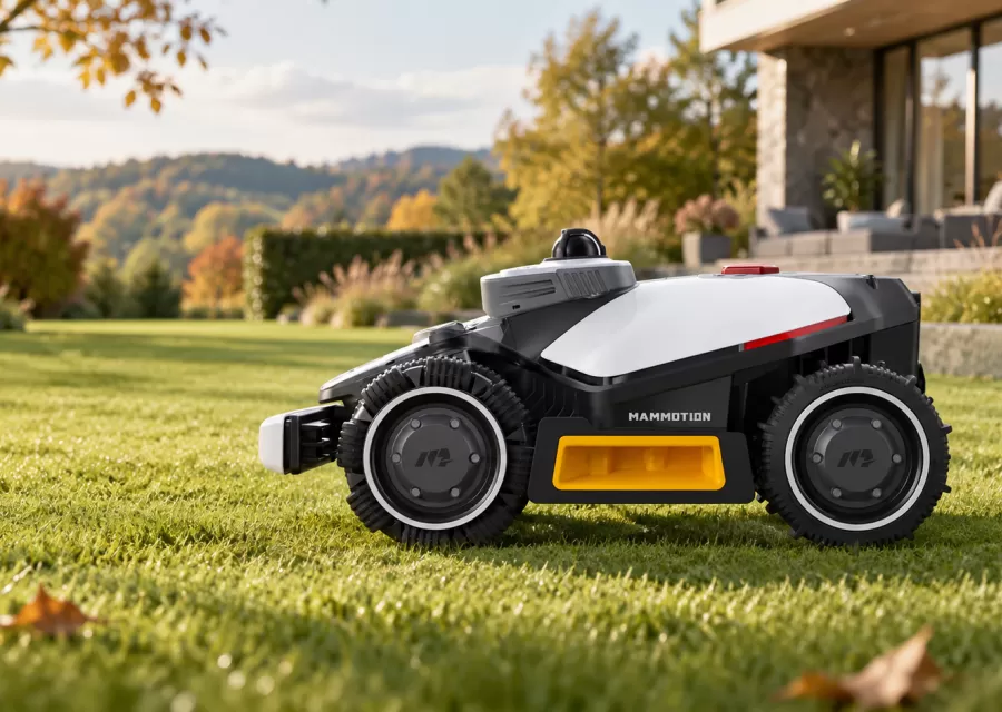 Robotická sekačka Mammotion na podzim: výběr a zazimování