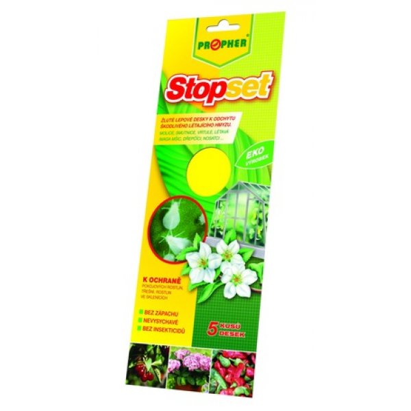 Stopset desky žluté 25x10cm
